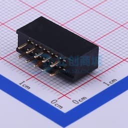 2x5P 间距:2.54mm 直插 【排针】缩略图