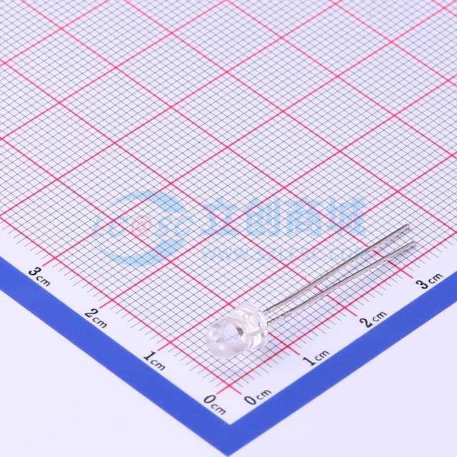 F5红外发射二极管透明IR940nm20° 【红外】实物图
