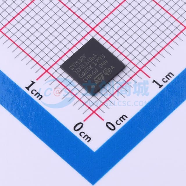 主流增强型ARM Cortex-M3 MCU，具有32 KB Flash、72 MHz CPU、电机控制、USB和CAN实物图