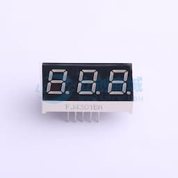 3位0.4英寸红色数码管 共阳极 【插件】缩略图