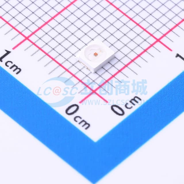 593nm 黄色 0.2W 车规实物图