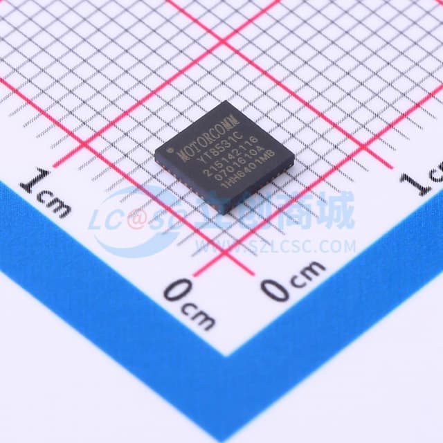 集成10/100/1000兆比特以太网收发器 停产实物图