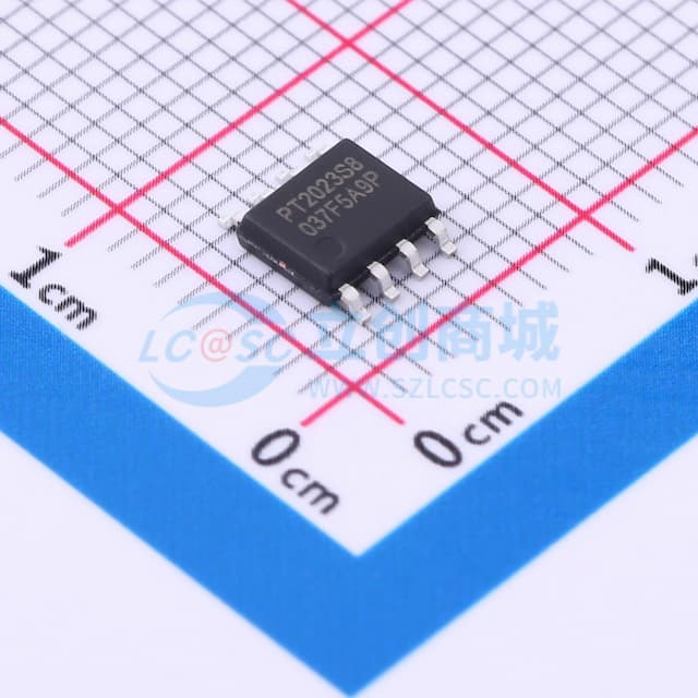 单触控双输出LED调光调色温IC实物图