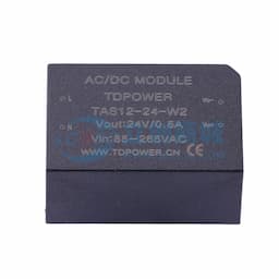 12W AC-DC电源模块，宽压输入85～265VAC，100～370VDC缩略图