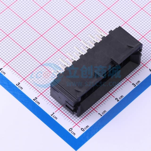 2x7P 间距:4.2mm 直插 【插件】实物图