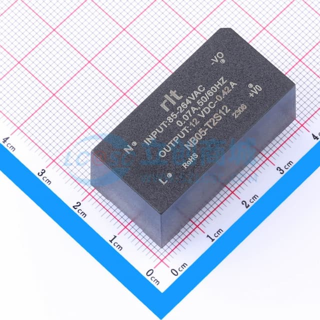 5W小体积AC/DC电源模块实物图