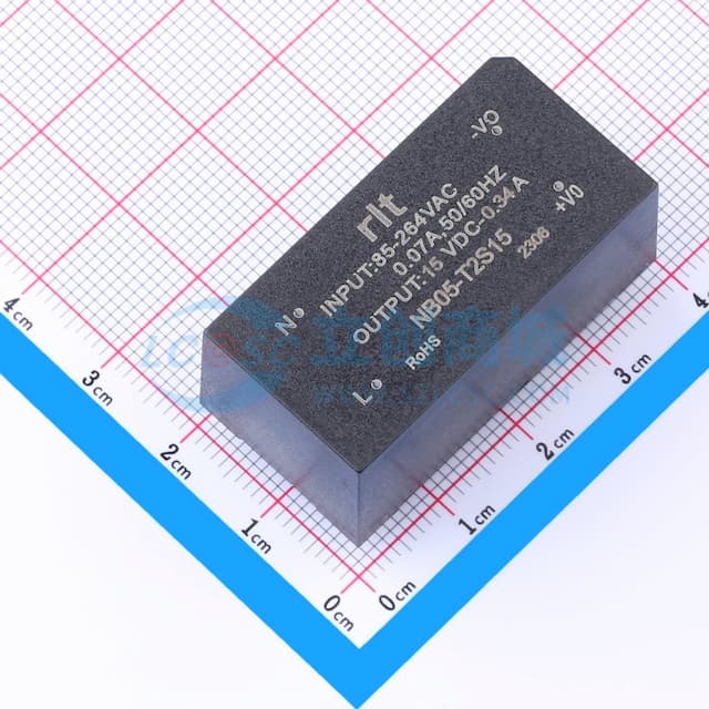 5W小体积AC/DC电源模块实物图