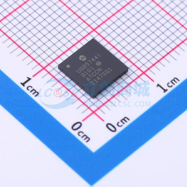 USB5744 4端口SS/HS USB控制器集线器实物图