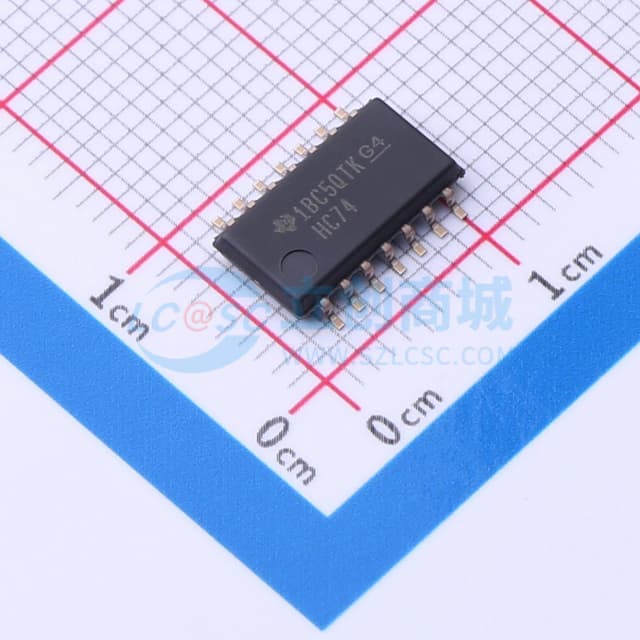 SN74HC74NSR实物图