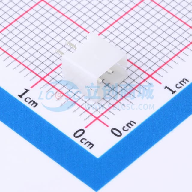 【插件】1x2P 间距:2mm 直插 系列:PH实物图