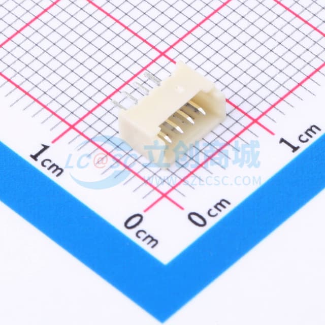 【插件】1x4P 间距:1.25mm 直插 系列:PicoBlade(MX 1.25)实物图