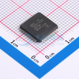 具有 80MHz 频率、256KB 闪存、32KB RAM、CAN、RTC 和 USB-D、采用 64 引脚 LQFP 封装、基于 Arm Cortex-M4F 的 32 位 MCU缩略图