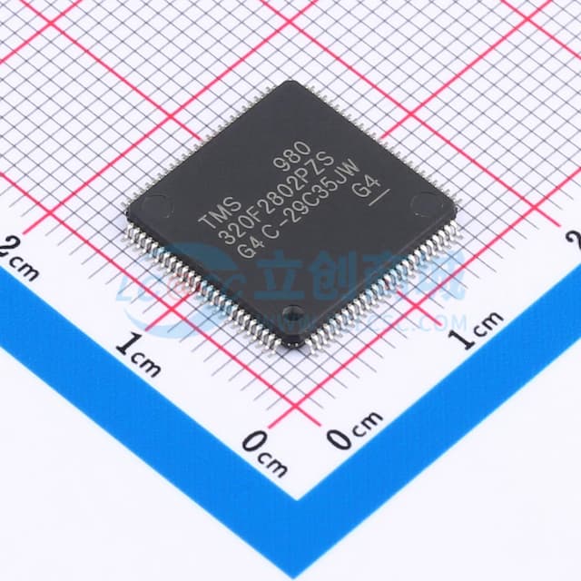 具有 100MHz 频率、64KB 闪存、6 通道 PWM 的 C2000™ 32 位 MCU实物图
