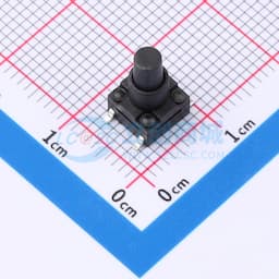 带胶套 防水 6×6×11.0 防水贴片轻触开关 250gf 带护套缩略图