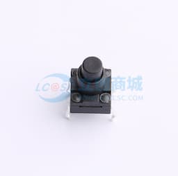 带胶套 防水 6×6×9.5 防水插脚轻触开关 160gf 带护套缩略图