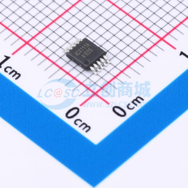 超小型、低功耗、支持I2C接口、采样率860SPS、带内部基准源、振荡器和可编程比较器的16bit ADC实物图