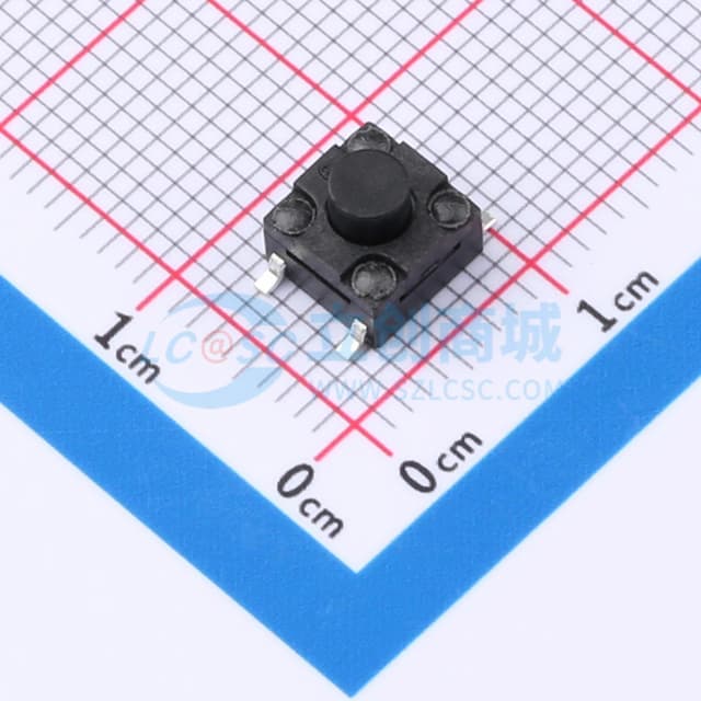 6×6×5.5 防水贴片轻触开关 160gf实物图