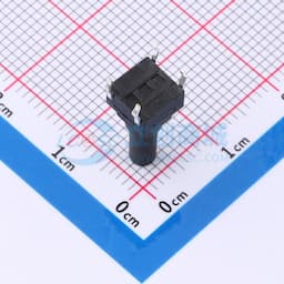 带胶套 防水 6×6×14.0 防水插脚轻触开关 160gf 带护套缩略图