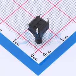 带胶套 防水 6×6×12.0 防水插脚轻触开关 160gf 带护套缩略图