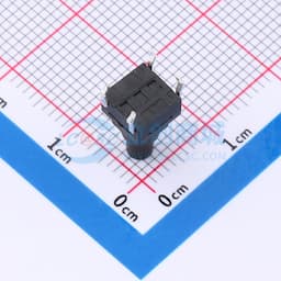 带胶套 防水 6×6×11.0 防水插脚轻触开关 160gf 带护套缩略图