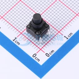 带胶套 防水 6×6×10.0 防水插脚轻触开关 250gf 带护套缩略图