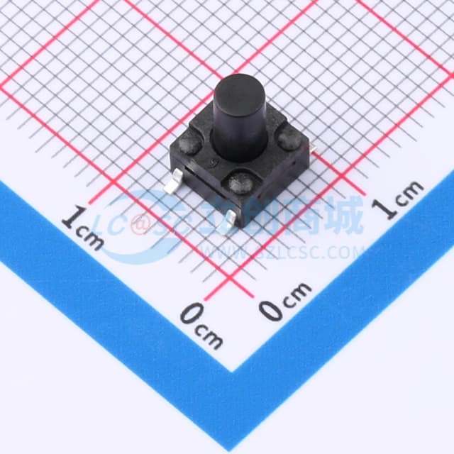 6×6×9.0 防水贴片轻触开关 160gf实物图