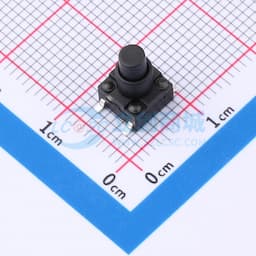 带胶套 防水 6×6×10.0 防水贴片轻触开关 160gf 带护套缩略图