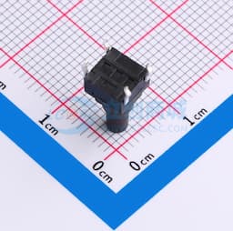 带胶套 防水 6×6×12.0 防水插脚轻触开关 250gf 带护套缩略图