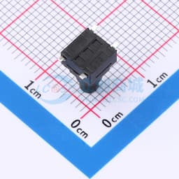 带胶套 防水 6×6×10.0 防水贴片轻触开关 250gf 带护套缩略图