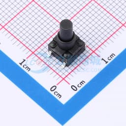 带胶套 防水 6×6×12.0 防水贴片轻触开关 250gf 带护套缩略图