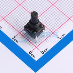 带胶套 防水 6×6×12.0 防水插脚轻触开关 250gf 带护套缩略图