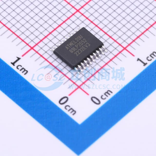 AT89LP2052/LP4052低功耗高性能CMOS 8位微控制器实物图