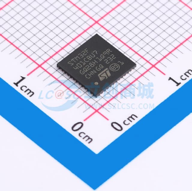 带DSP和FPU的高性能基本型系列ARM Cortex-M4 MCU，具有128 KB Flash、84 MHz CPU和ART加速器实物图