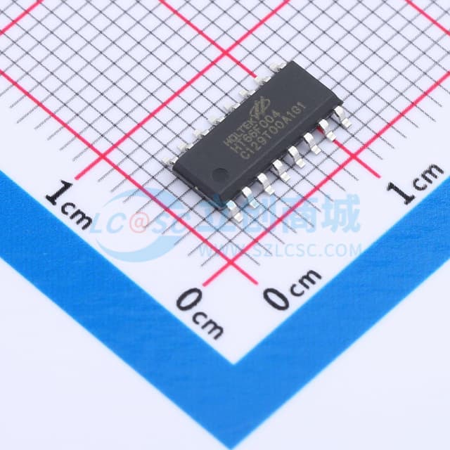 8 Bit flash MCU实物图