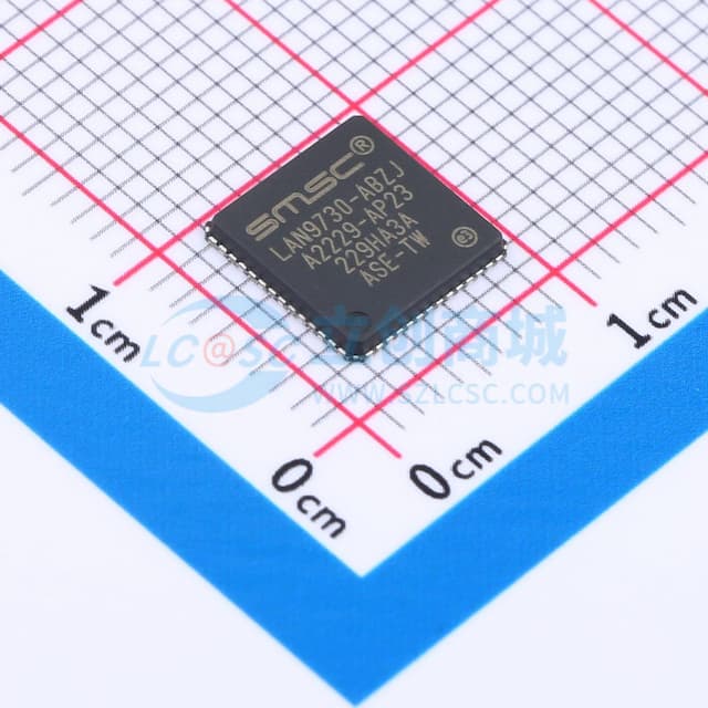 高速互连芯片 (HSIC) USB 2.0 到 10/100 以太网控制器实物图