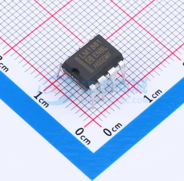 LM1881 视频同步分离器实物图
