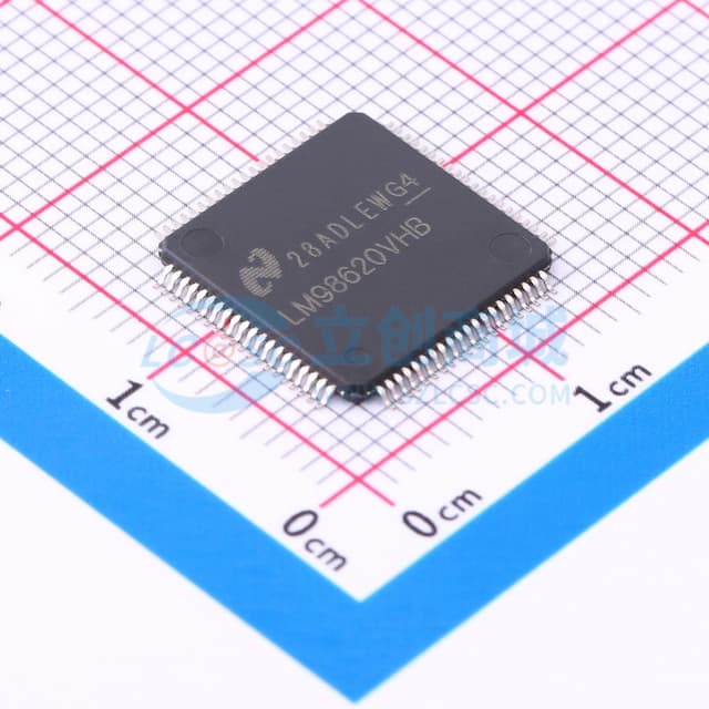 LM98620 10位70 MSPS 6通道图像信号处理器，带LVDS输出实物图