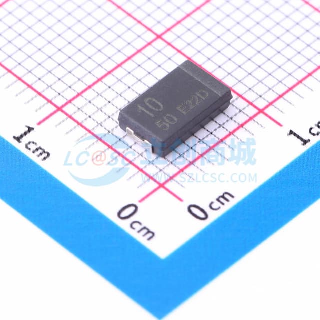 10uF ±20% 50V实物图
