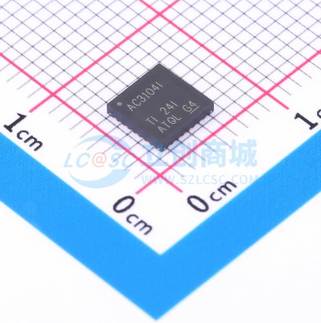 用于便携式音频和电话的低功耗立体声音频编解码器实物图