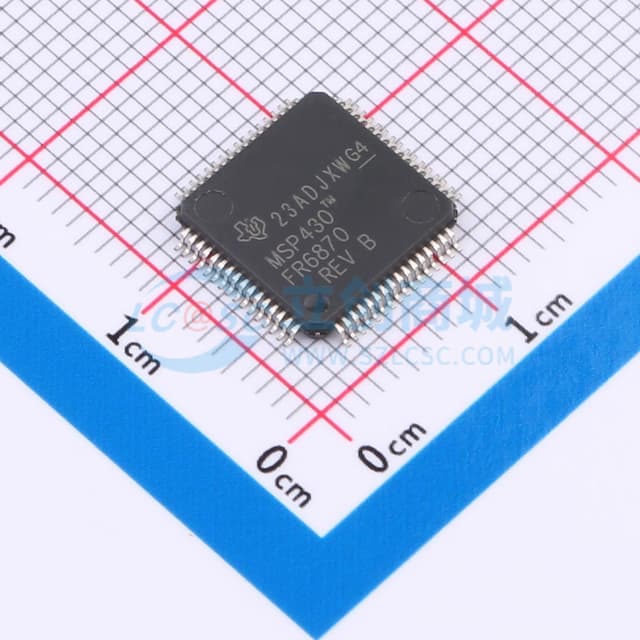 具有 32KB FRAM、2KB SRAM、112 段 LCD、12 位 ADC、比较器、DMA、UART/SPI/I2C 和计时器的 16MHz MCU实物图
