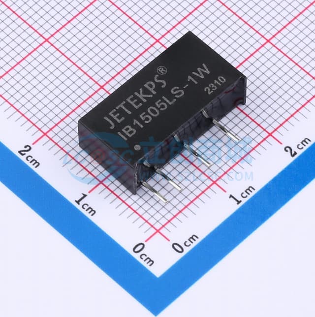 1W SIP封装DC-DC模块电源实物图