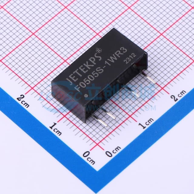 【插件】 DC-DC模块电源 1W，SIP封装实物图