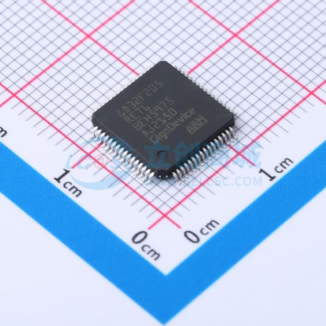 GD32F205RET6实物图