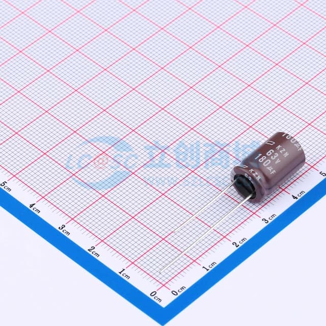 180uF ±20% 63V实物图