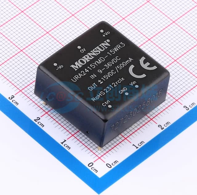 15W 隔离式 DC-DC 转换器实物图