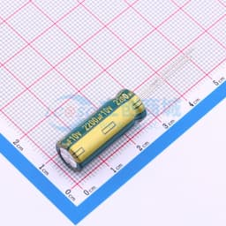 绿 2200uF ±20% 10V【引线】缩略图