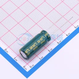 绿 2200uF ±20% 10V【引线】缩略图