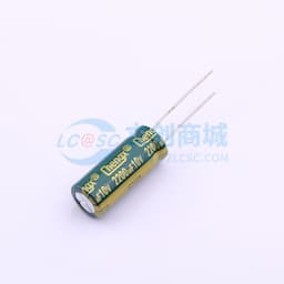 绿 2200uF ±20% 10V【引线】缩略图