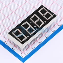 4位0.56英寸红色数码管 共阴极 【LE】缩略图
