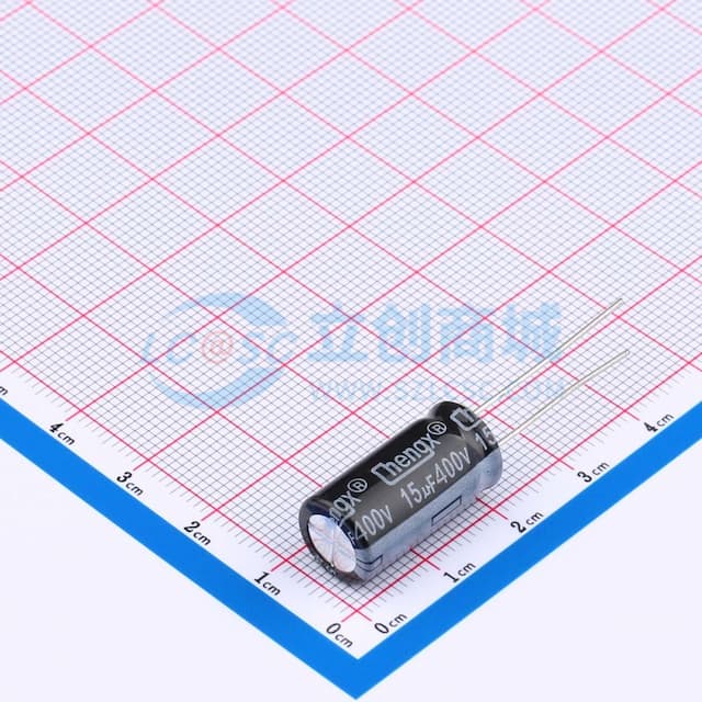 15uF ±20% 400V 【引线】实物图